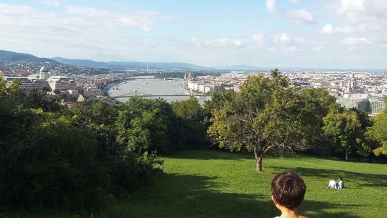 Panorama Danube budapest jewish walk